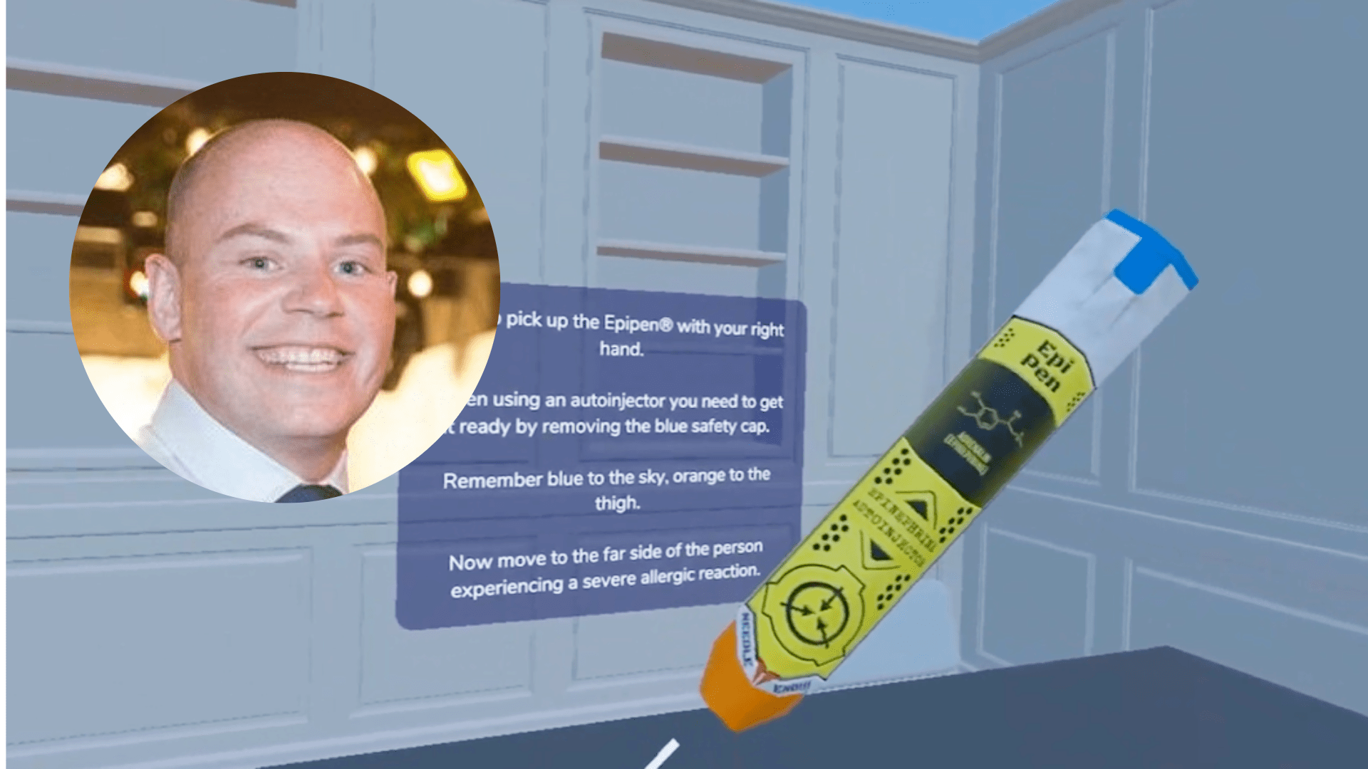 Featured image for “Bruce Lockie: Safe Anaphylaxis Training with XR”