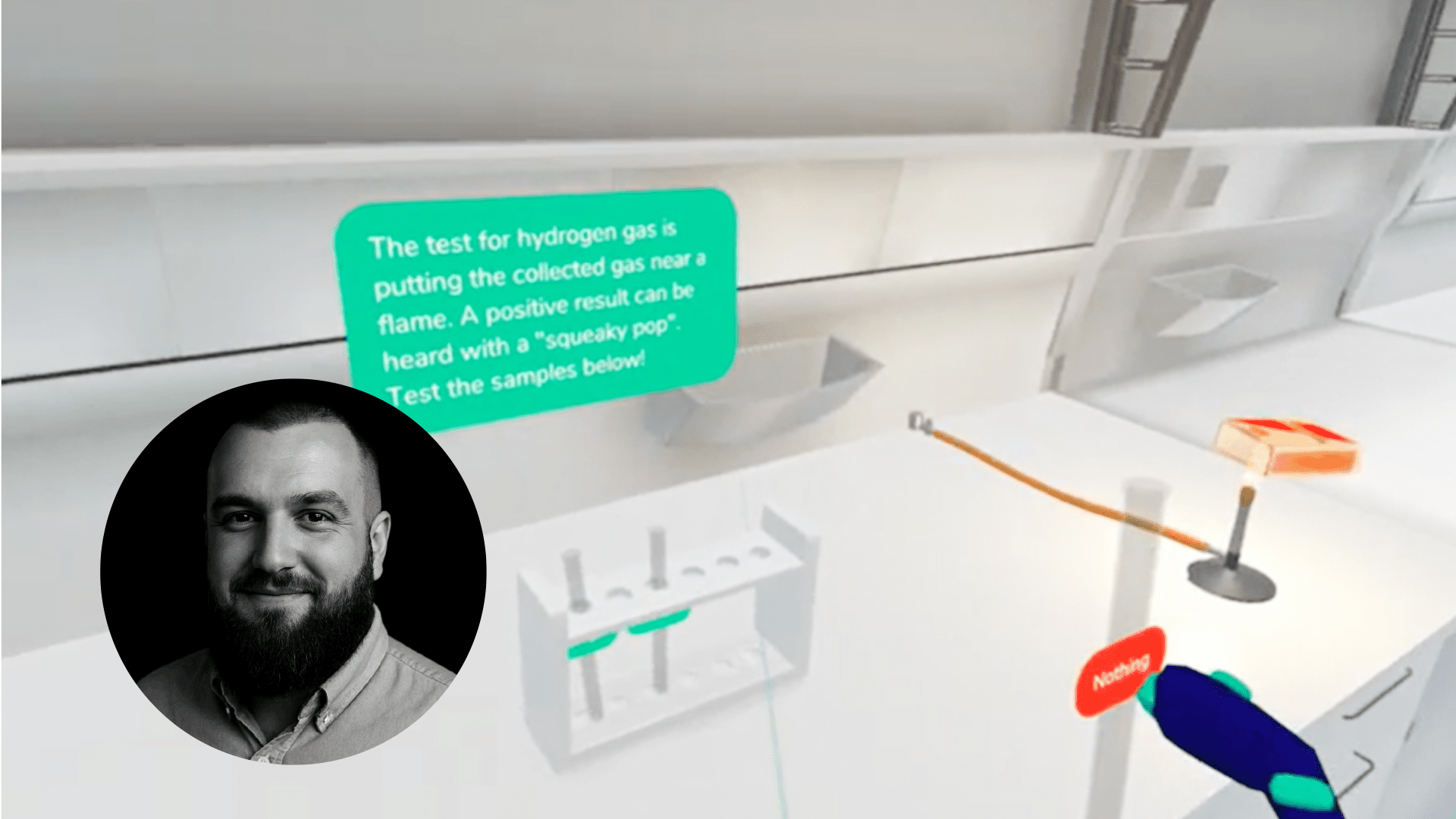 Featured image for “Neil Minshall: Lab and Industry Safety Training with Virtual Reality”