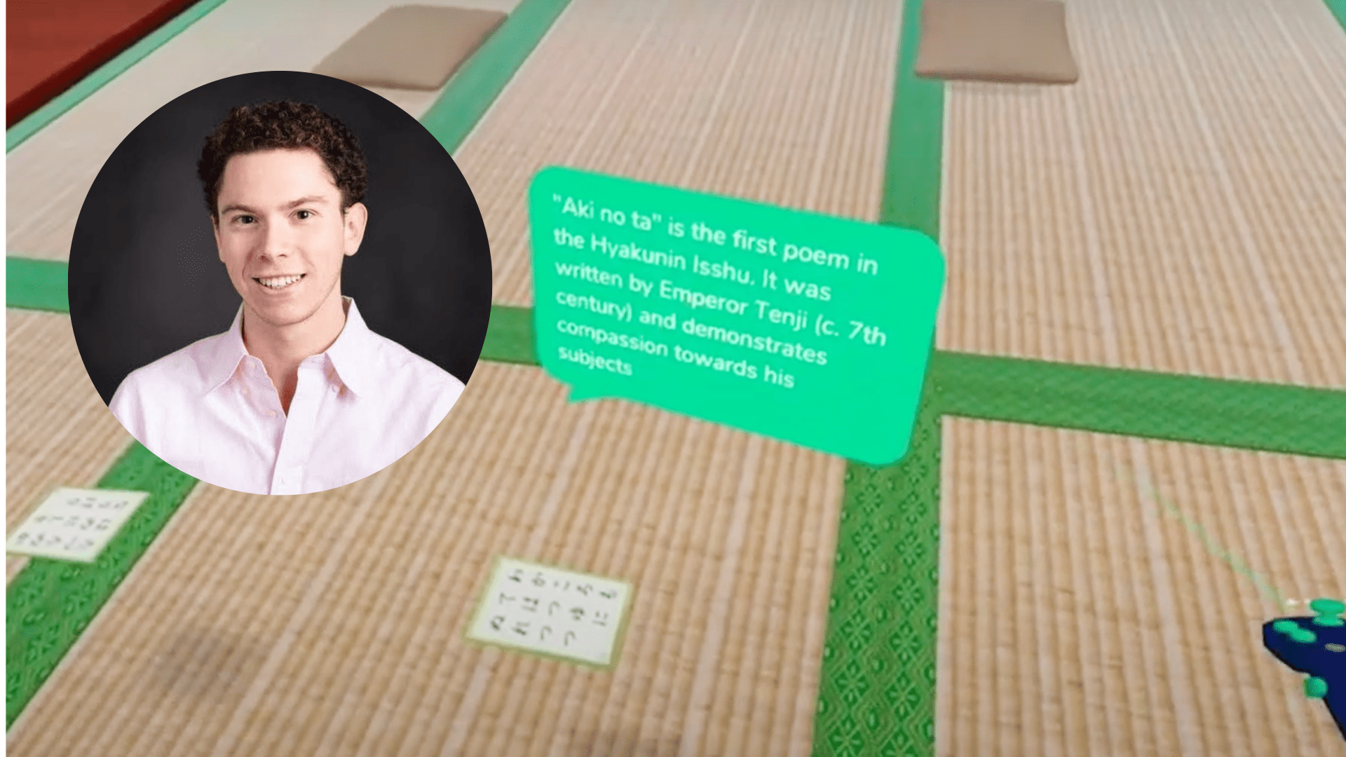 Featured image for “Henry Aberle: Bringing Japanese Poetry to Life with Virtual Reality”