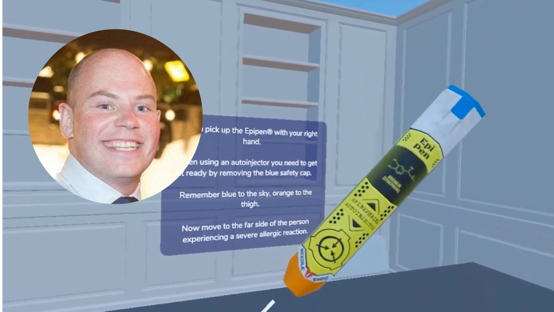 Featured image for “Bruce Lockie: Safe Anaphylaxis Training with XR”